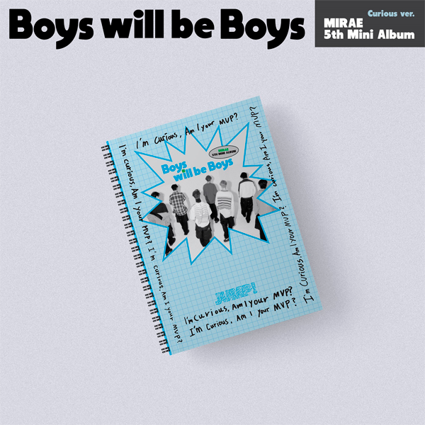 MIRAE - 5th Mini Album [Boys will be Boys] (Curious ver.)