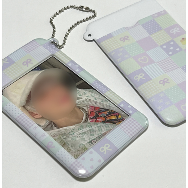 [with ham] Pattern Photocard holder