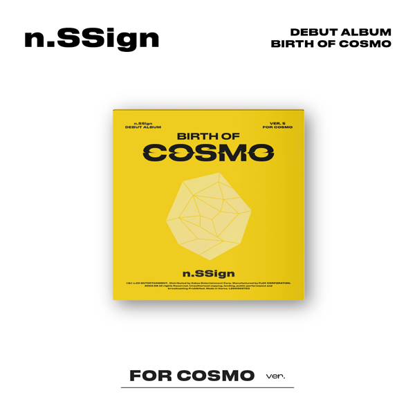 [全款 裸专] n.SSign - DEBUT ALBUM [BIRTH OF COSMO] (FOR COSMO ver.)_Nssign散粉团