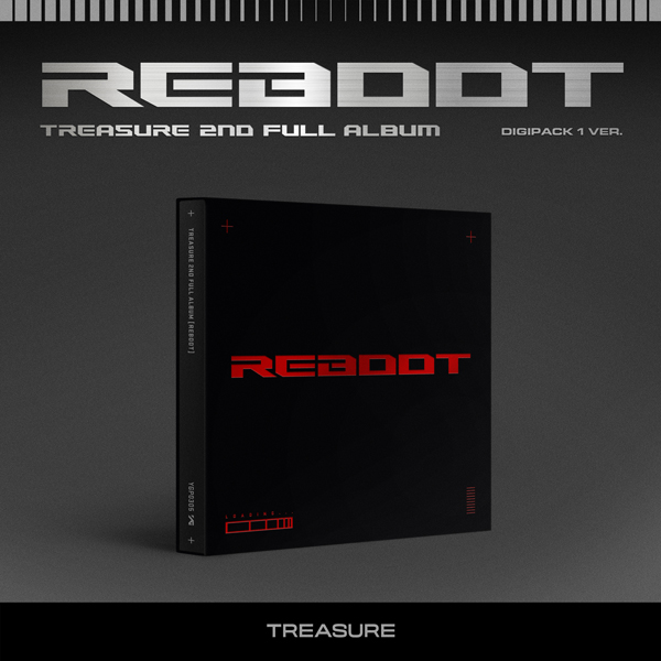 [全款 裸专 第二批(截止至8.3早7点)] TREASURE - 2ND FULL ALBUM [REBOOT] DIGIPACK VER. (随机版本)_金俊奎909Planet