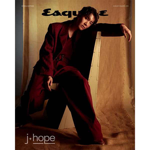 ESQUIRE 2023.08 B TYPE (Cover : j-hope)