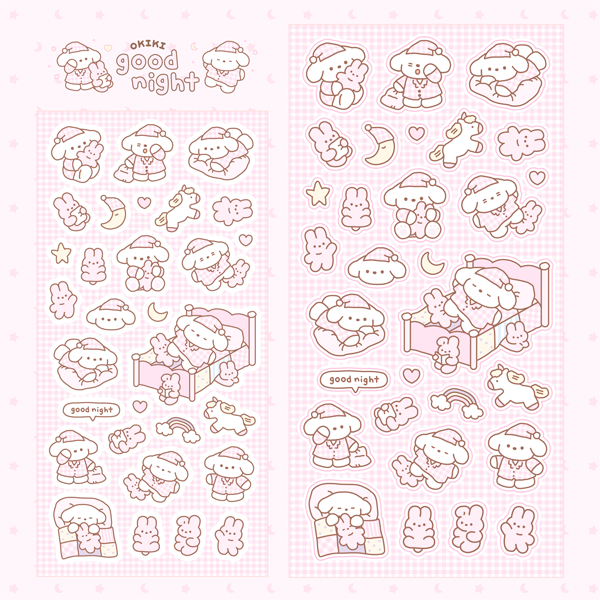 [OKIKI] Good Night sticker