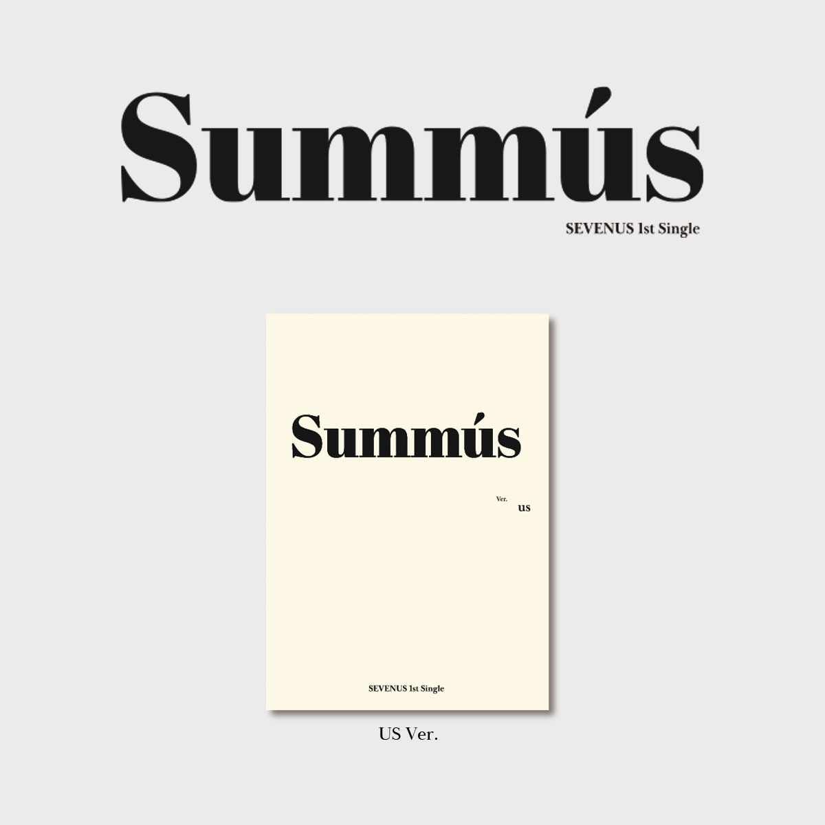 Ktown4u SEVENUS 1st SINGLE SUMMUS Us Ver ktown4u-sevenus-1st-single-summus-us-ver