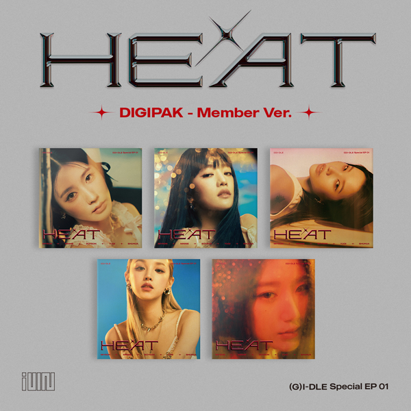 [全款 裸专] (G)I-DLE - Special Album [HEAT] (DIGIPAK - Member Ver.) (Random Ver.)_三站联合