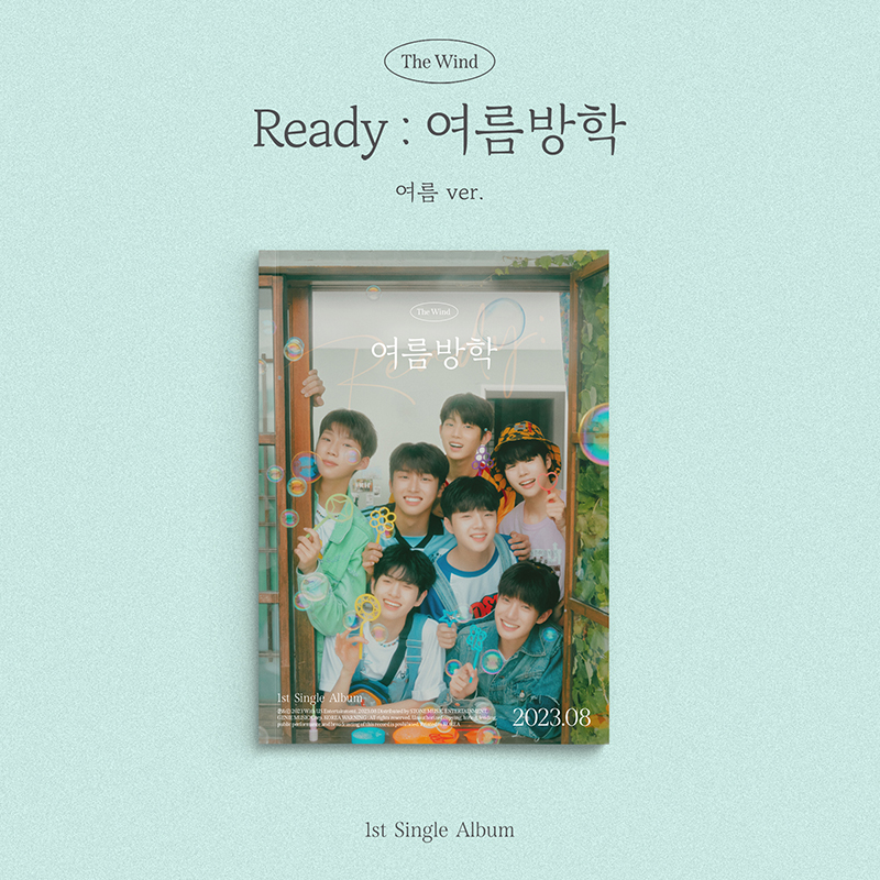 The Wind - 1st Single Album [Ready : 여름방학] (여름 VER.)