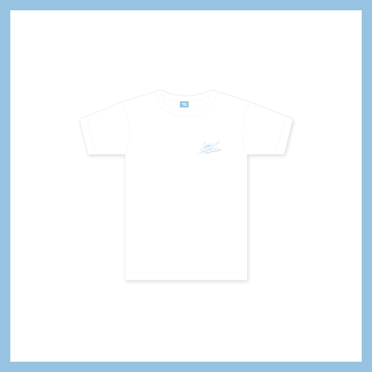 [全款] WAKEONE - T-SHIRT 2023 WAKEONE FANMEETING [WAKE UP : Summer vacation]_朴瀚彬_PolarisEcho