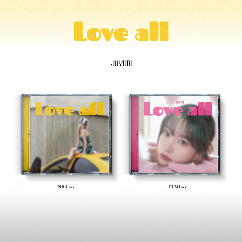 [全款 裸专] [2CD 套装] Jo YuRi - 迷你2辑 [LOVE ALL] (Jewel Ver.) (PULL Ver. + PUSH Ver.)_曺柔理中文首站