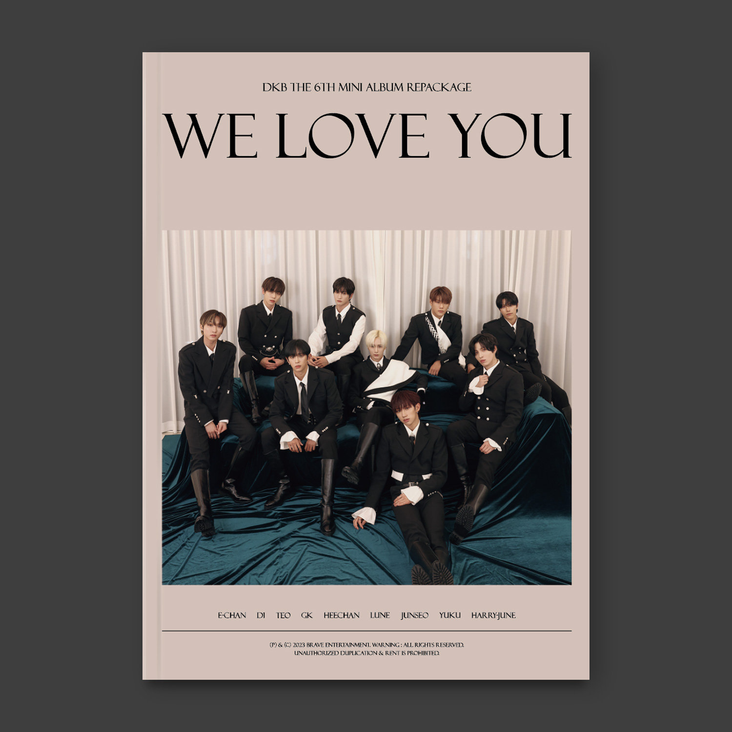 DKB - the 6th Mini Album Repackage [We Love You] (Night Ver.)