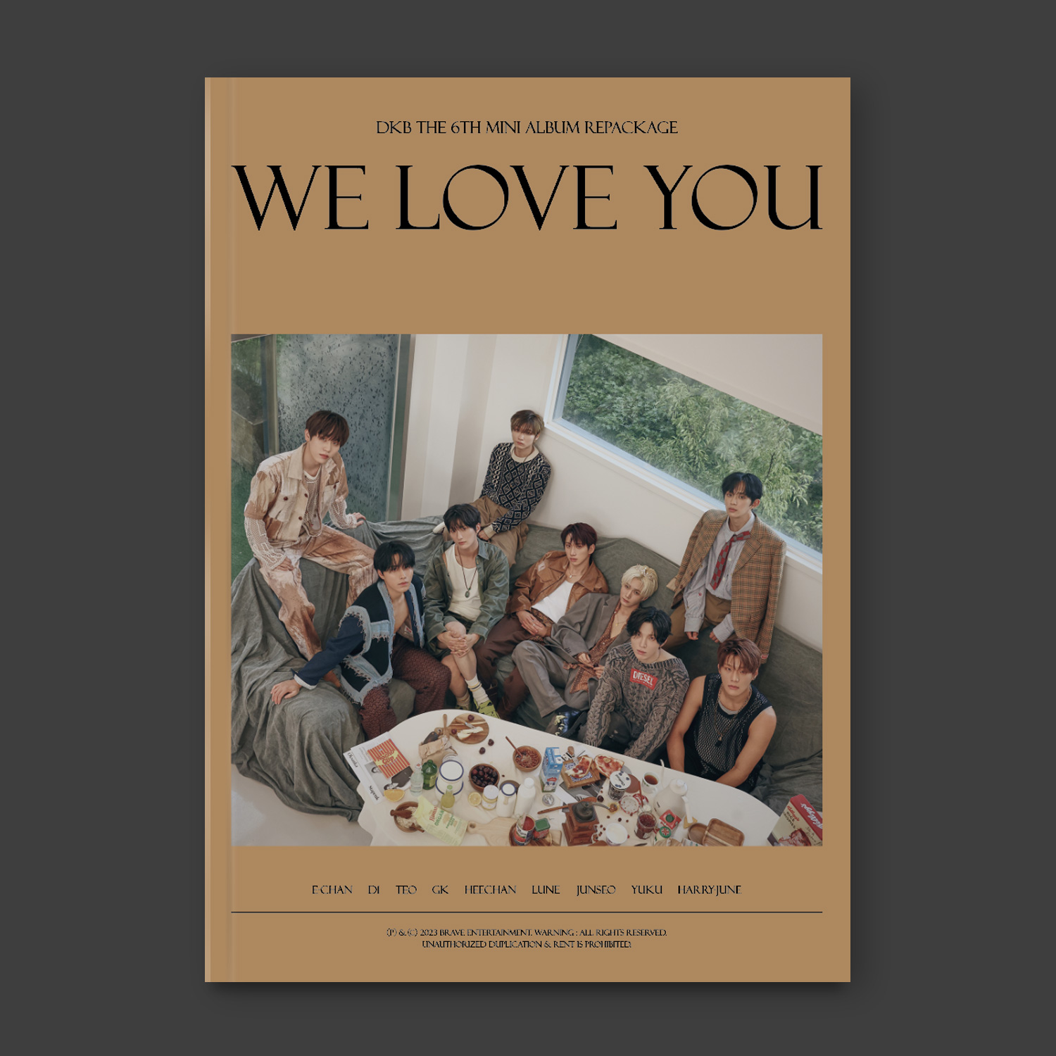 다크비 (DKB) - 미니앨범 6집 리패키지 [We Love You] (Day Ver.)