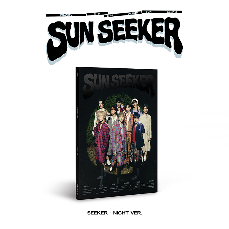 CRAVITY - 6th Mini Album [SUN SEEKER] (SEEKER – night VER.) (Random VER.)