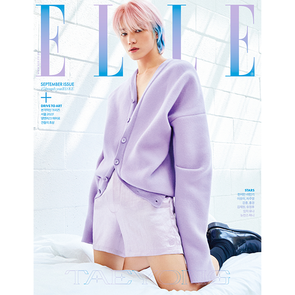 [SET] ELLE 2023.09 A + B + C Type (Cover : TAEYONG / Content : TAEYONG 16p, YUNA 10p, HANNI 10p, Han Ji Min & Lee Min Ki 12p, Lee You Mi 8p)