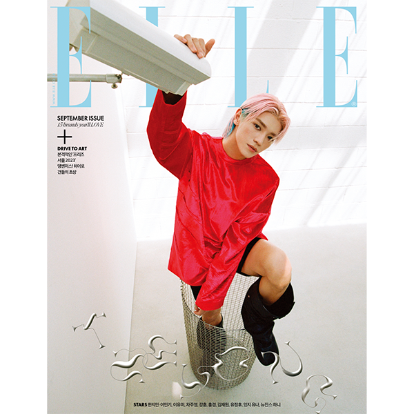 [SET] ELLE 2023.09 A + B + C Type (Cover : TAEYONG / Content : TAEYONG 16p, YUNA 10p, HANNI 10p, Han Ji Min & Lee Min Ki 12p, Lee You Mi 8p)