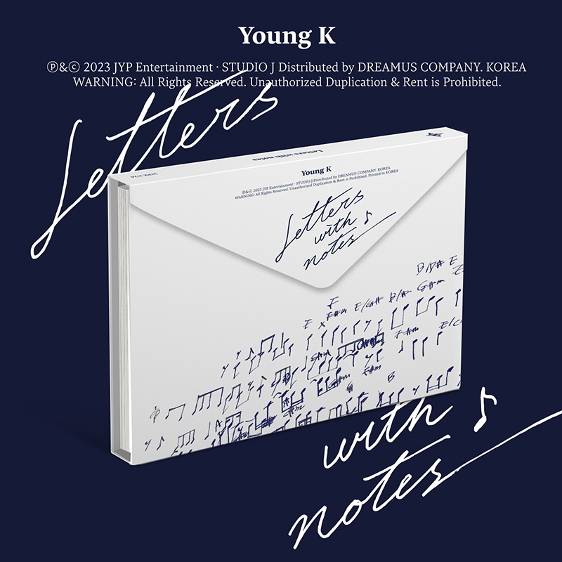 [全款 裸专 第二批 截止至9.10早7点] Young K - [Letters with notes] _YoungK_Burger姜永晛家汉堡店