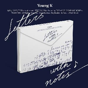 【新品未開封・まとめ売り】Young K Letters with notes ktown4u.com : Young K - [Letters with notes]