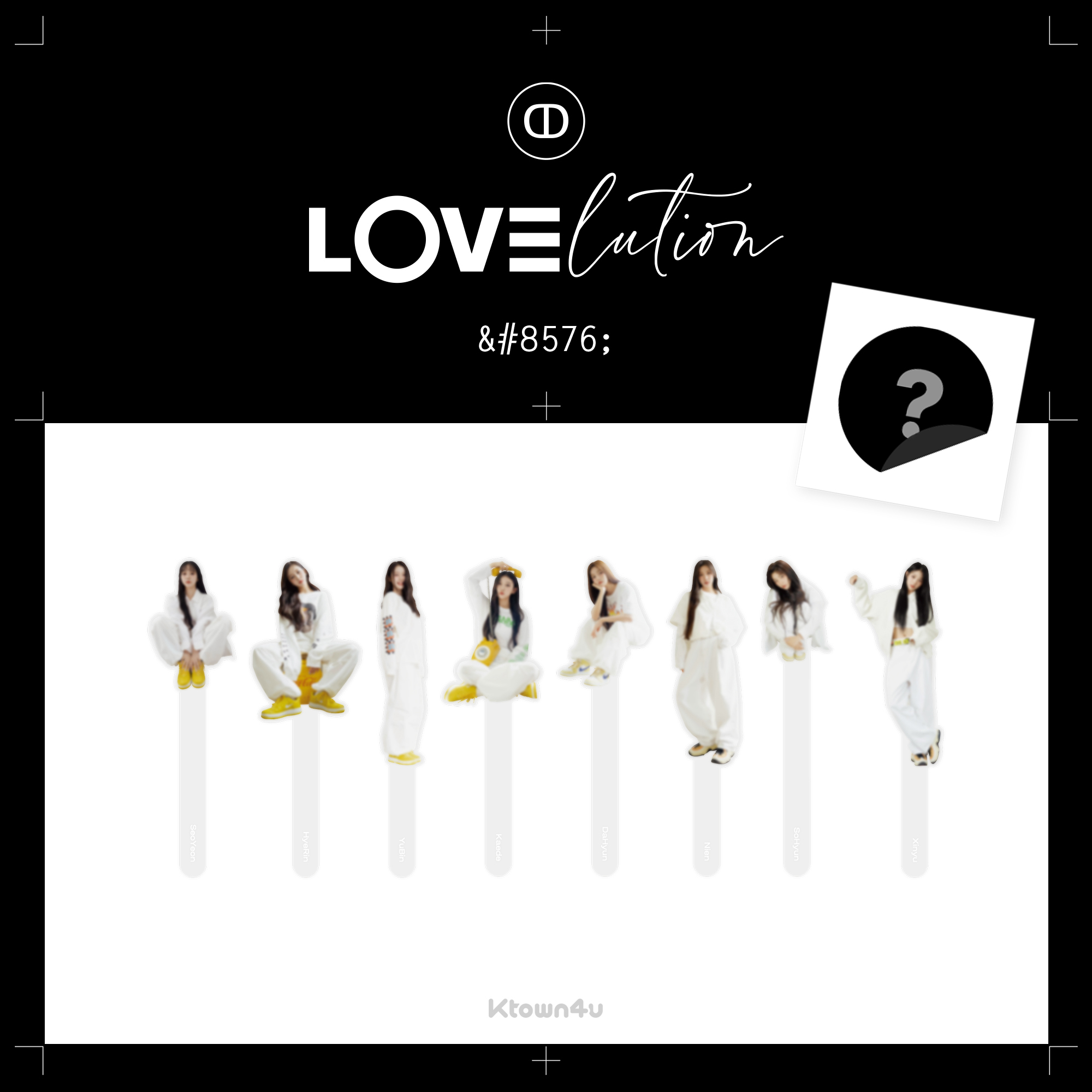 [Special Gift] tripleS - PHOTO PROP [LOVElution]