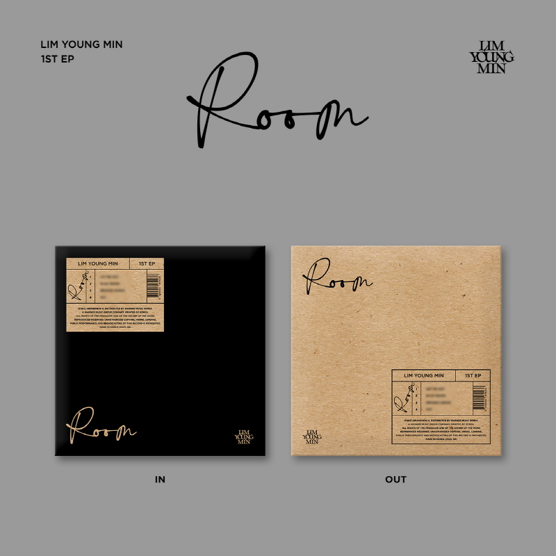 [全款 裸专 第二批 截止至9.4早7点] [2CD 套装] LIM YOUNG MIN - EP专辑 1辑 [ROOM] (IN ver. + OUT ver.)_林煐岷吧