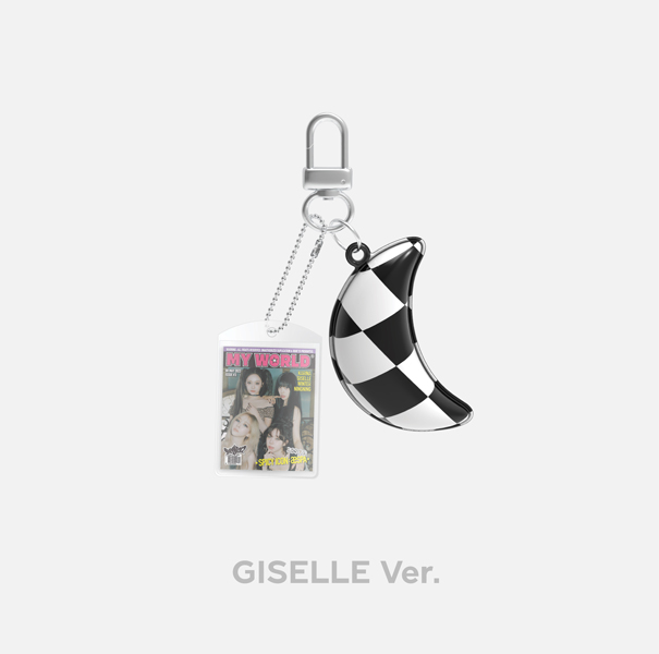 [全款] aespa_GISELLE_CUSHION KEY RING_MY WORLD_ aespa的避风港