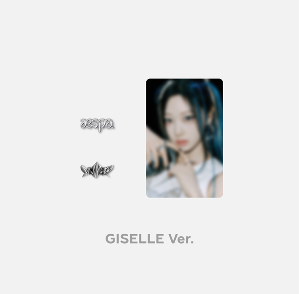 aespa_GISELLE_LOGO  BADGE_MY WORLD