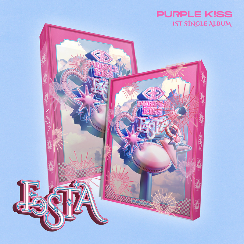 [全款 裸专] [Video Call Sign Event] PURPLE KISS - 1st Single Album [FESTA] (POCAALBUM)_七站联合