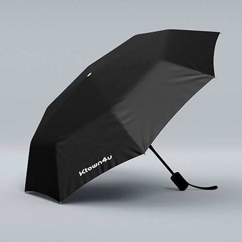 Ktown4u Basic Folding Umbrella (Black)