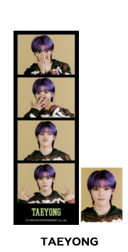 NCT - TAEYONG_4 CUT PHOTO SET+_NN23
