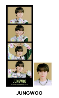 NCT - JUNGWOO_4 CUT PHOTO SET+_NN23