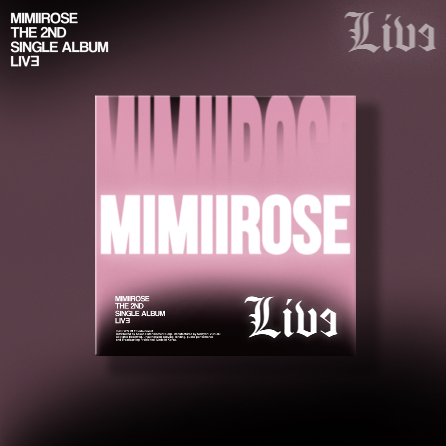 [全款 裸专] mimiirose - 单曲2辑 [LIVE]_印孝利Hyori_SaladDays