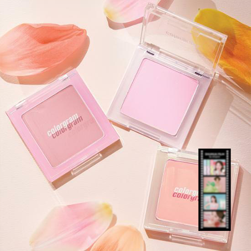 SHUHUA X Colorgram Re-forming Flushed Blusher 03 I was a Rose