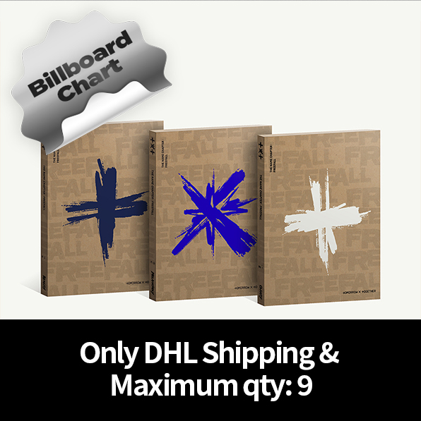 [Counting towards Billboard chart] TOMORROW X TOGETHER (TXT) - [이름의 장: FREEFALL] (Random Ver.) (DHL Shipping Only & Maximum qty: 9)