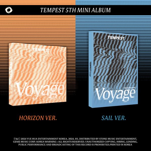[拆卡专] TEMPEST - THE 5TH MINI ALBUM [TEMPEST Voyage] (随机版本)_TEMPEST_气象播报中