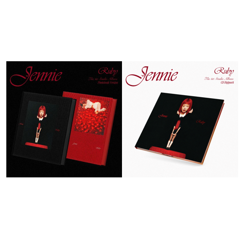 [全款 裸专] [一键毕业] [3CD] JENNIE - The 1st Studio Album [Ruby] (Photobook - Jane Version + Photobook - Zen Version + Digipack Ver.)_JENNIEBAR_CN