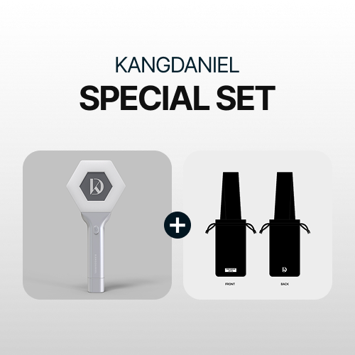 [SET] KANGDANIEL - OFFICIAL LIGHT STICK VER.2 + LIGHT STICK POUCH
