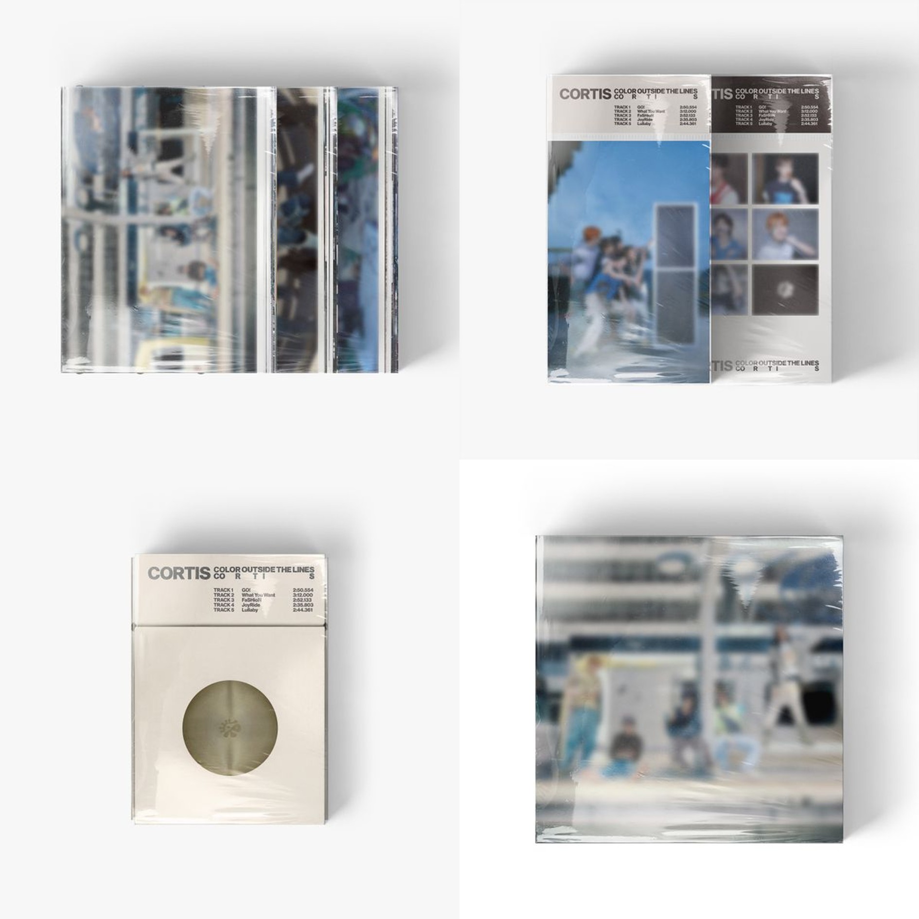 [全款 裸专] [一键毕业] [7CD] CORTIS - 1st EP Album [COLOR OUTSIDE THE LINES] (一般版+WVS版+Singing Bowl版 + Vinyl版)_金朱勋Juhoon_巡游记