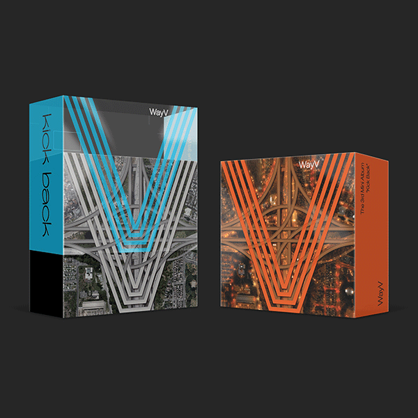 [全款 裸专][买多张发不同的封面] WayV - Mini Album Vol.3 [Kick Back] (Kit Ver..) (Random Ver.)_肖俊中文首站_XJCN