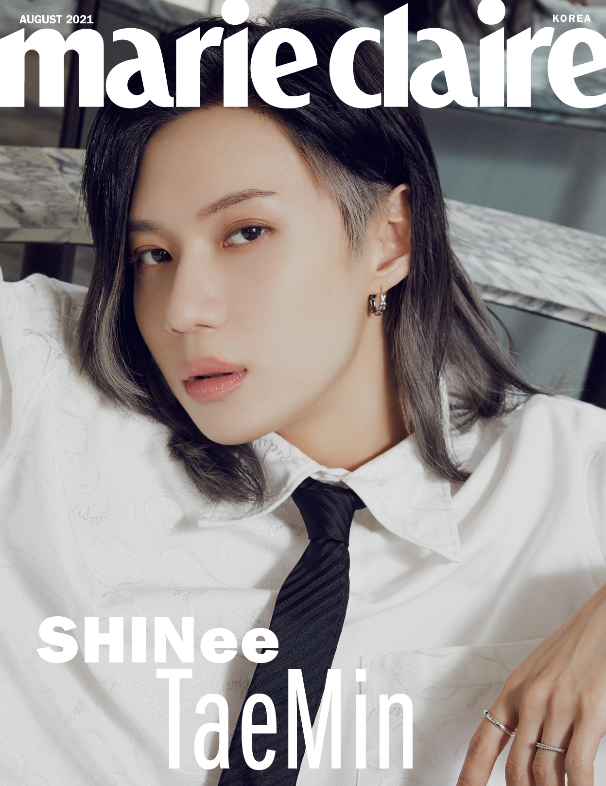 [全款] Marie claire 2021.08 (Cover : SHINee  Taemin)-WithTaemin随行_李泰民中文站
