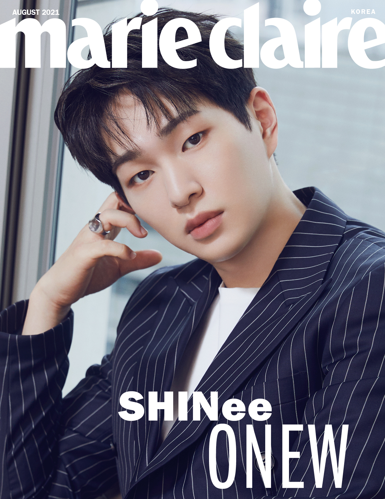 [全款] Marie claire 2021.08 (Cover : SHINee Onew)_ONEWCANDY奶糖站