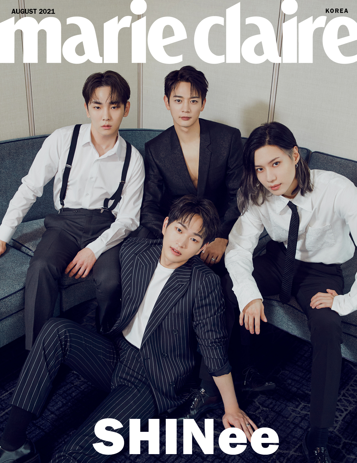 [全款] Marie claire 2021.08 (Cover : SHINee)_ONEWCANDY奶糖站