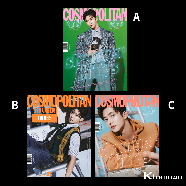 [全款] COSMOPOLITAN 2021.08 (Cover : SF9 Rowoon Content : Rowoon 10p) _SF9组合吧官博