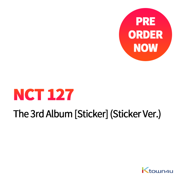 [拆卡专 ] NCT 127 - 正规3辑 [Sticker] (Sticker Ver.) NCT吧官博