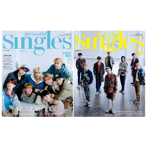 [全款] Singles 2021.10 (Cover : Stray Kids)_韩知城中文首站