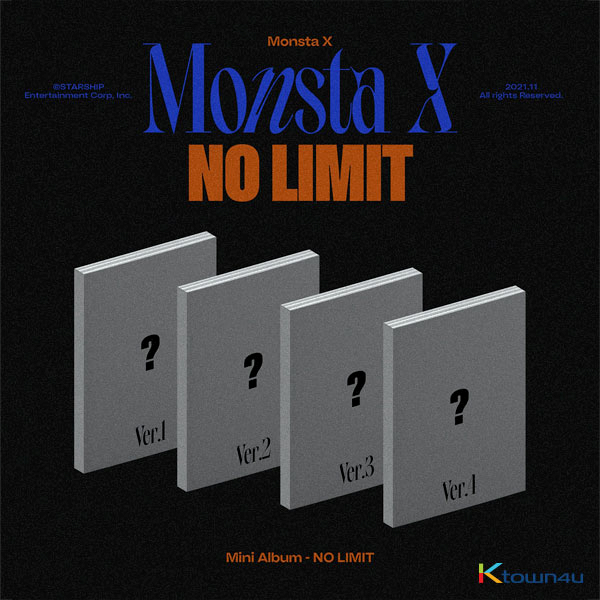 [拆卡专 只有小卡(请备注微博昵称] MONSTA X - Mini Album Vol.10 [NO LIMIT]_Trespass_MonstaX资讯博