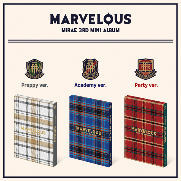 [拆卡专] MIRAE - Mini Album Vol.3 [Marvelous]_MapleLeaf_孙东杓企鹅乐园