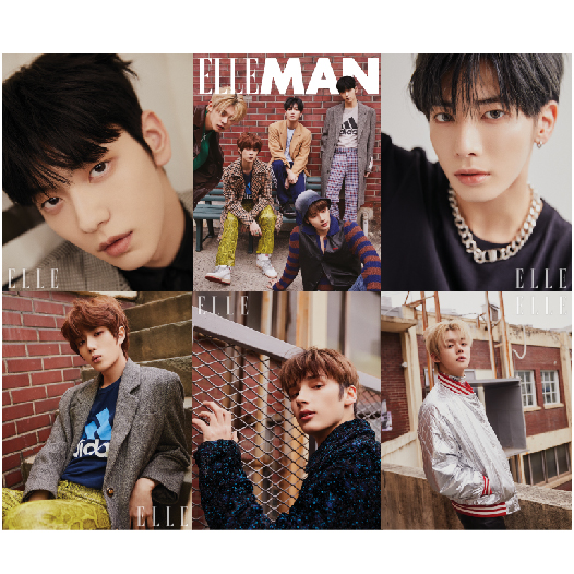 [全款] ELLE 2022.03 [Book In Book : TXT HUENINGKAI] (封面4种中随机1种)_休宁凯中文首站