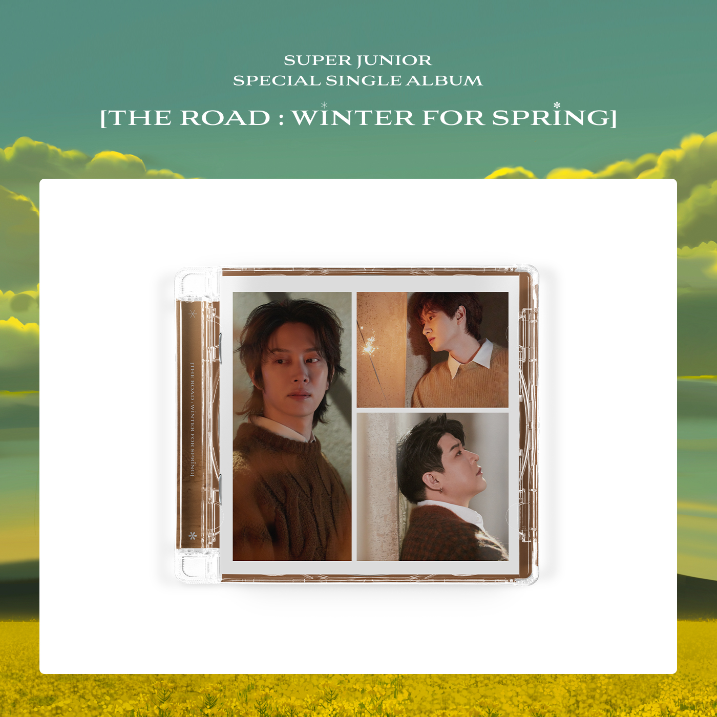 [拆卡专] SUPER JUNIOR - Special Single Album [The Road : Winter for Spring] (C Ver.)_Encounter_李赫宰月相观测中心