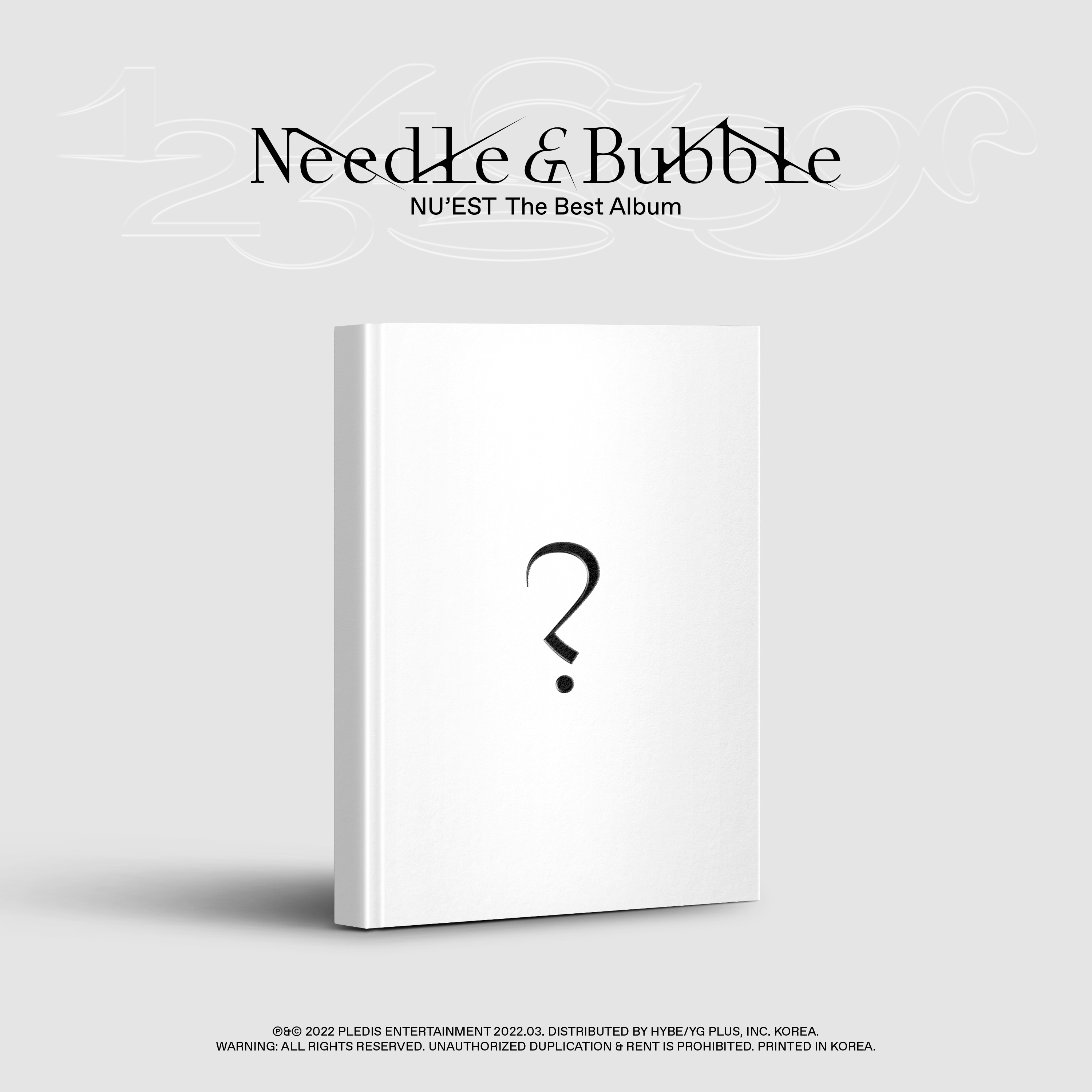 [拆卡专] NU'EST - The Best Album [Needle & Bubble]_崔珉起吧