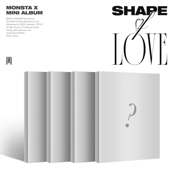 [拆卡专 1元] MONSTA X - 迷你专辑 [SHAPE of LOVE] _jooheonbar_李周宪吧