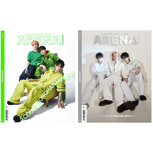 [全款] ARENA HOMME+ 2022.05 (封面 : Seventeen S.COUPS,Jeonghan,Mingyu)_尹净汉吧_JeonghanBar