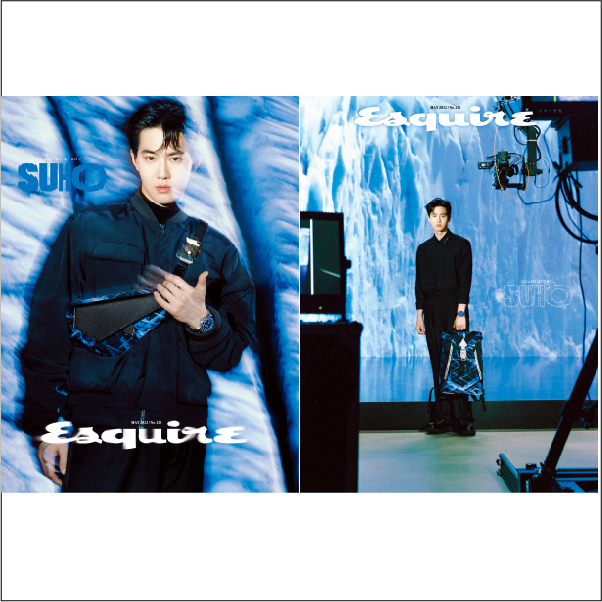 [全款] ESQUIRE 2022.05 (封面：SUHO  / 内页 : SUHO 14P)-EXO吧