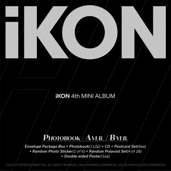 [全款 裸专] [视频签售活动] iKON - 4th 迷你专辑 [FLASHBACK] (PHOTOBOOK Ver.)_iKON-KOMAXI