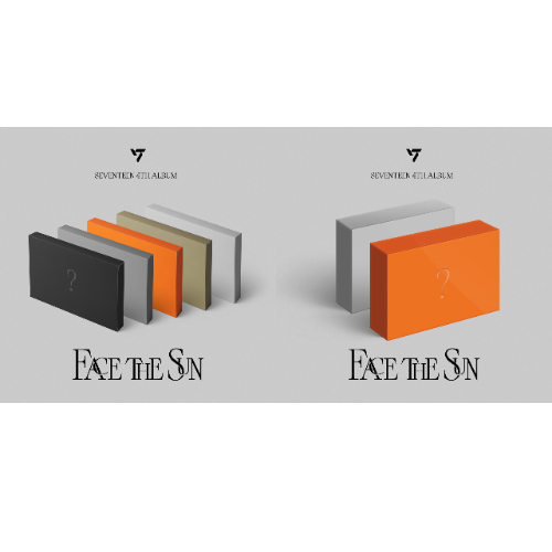 [全款 裸专] Seventeen - 4th Album [Face the Sun]_**买多张尽量发不同版本_SVT文俊辉散粉